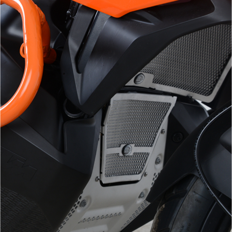 Протектор за колектори R&G RACING Titanium Downpipe grille - KTM 790 Adventure 19-20