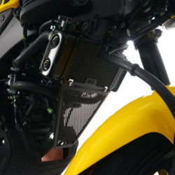 Протектор за радиатор R&G RACING Radiator Guard Titanium Yamaha MT 125 20-26 / XSR 125 22-26