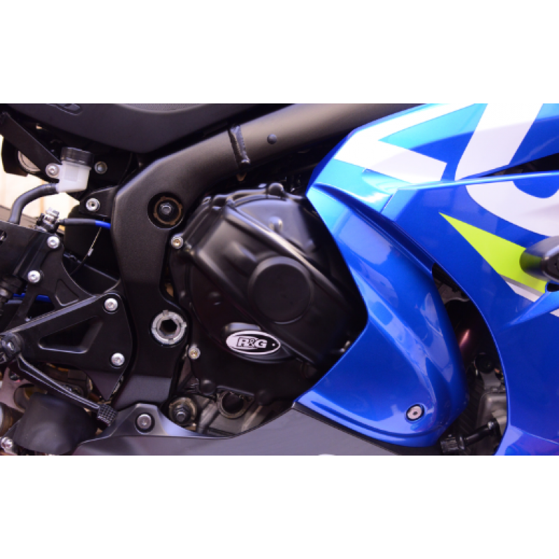 Протектор за двигател R&G RACING (Clutch) Right Cranckase Protection Cover Black Suzuki GSX-R1000 17-21