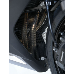 Протектор за генерация R&G RACING Aluminium Downpipe grille - Black Kawasaki Z1000 SX 11-19