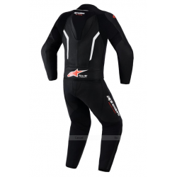 Кожен екип ALPINESTARS 2PCS GP Force V2 Black/White/Fluo Red