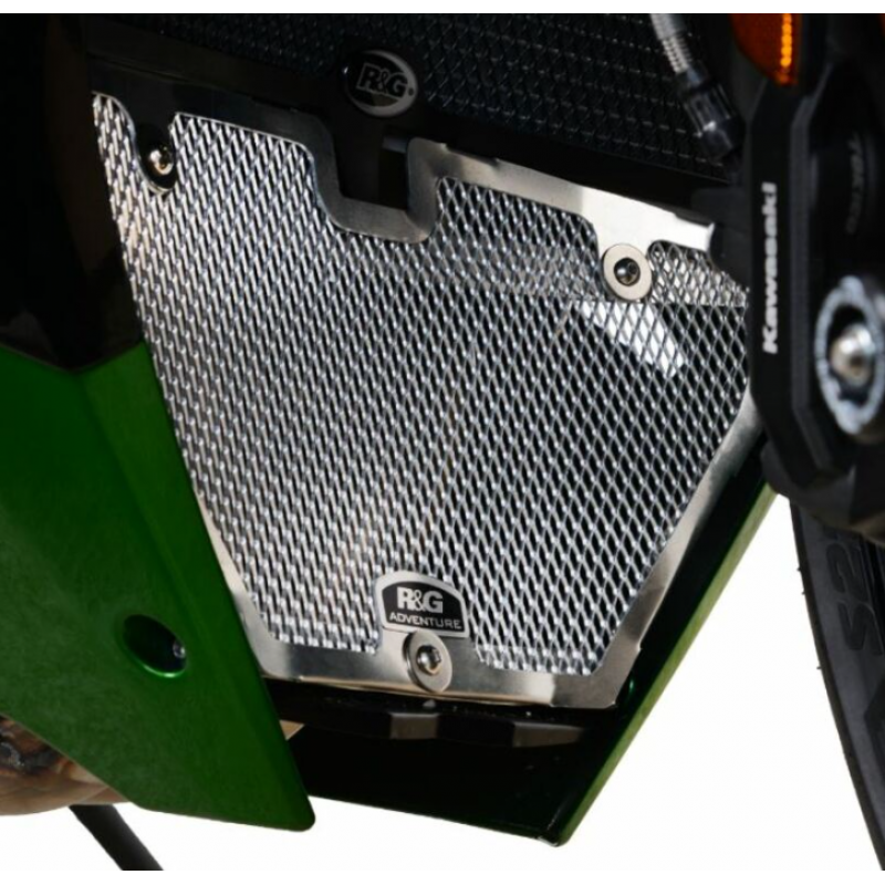 Протектор за генерация R&G RACING Aluminium Downpipe grille - Kawasaki H2 SX 18-25