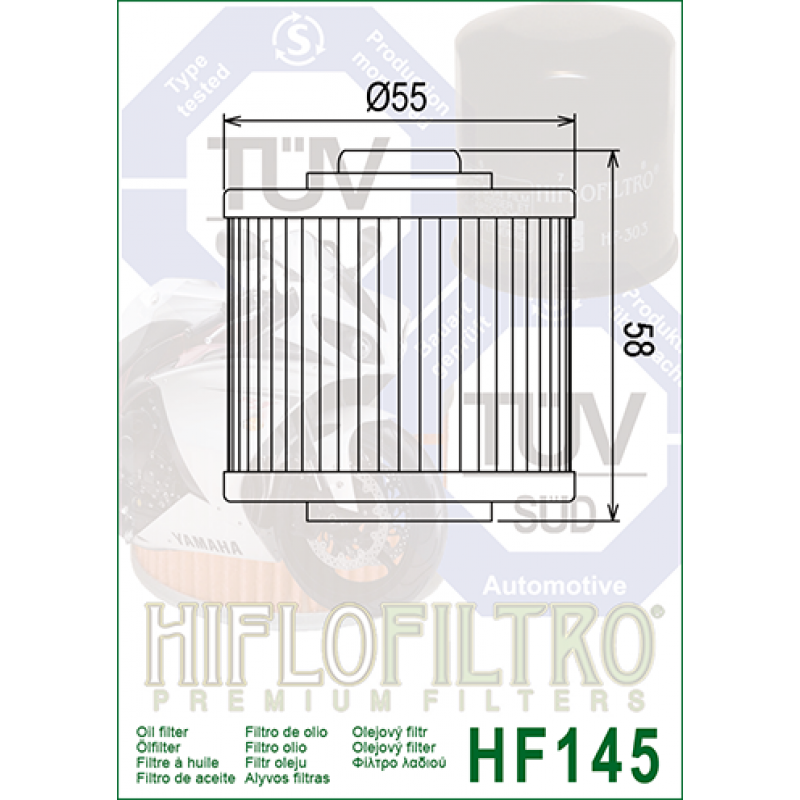 Маслен филтър HIFLO HF145