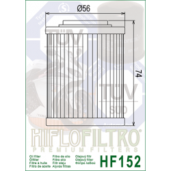 Маслен филтър HIFLO HF152