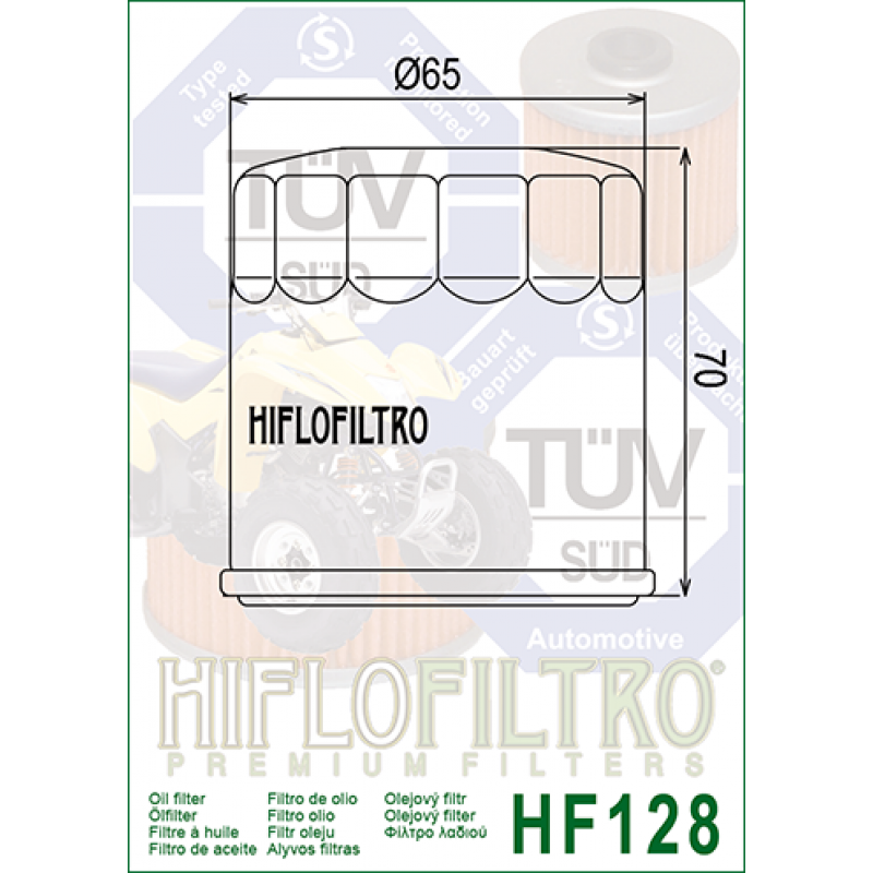 Маслен филтър HIFLO HF128