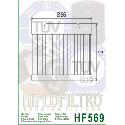 Маслен Филтър HIFLO HF569