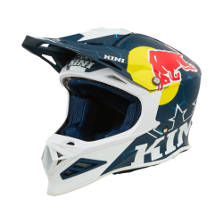 Мотокрос каска KINI RED BULL MXC1 1.0-BLUE/WHITE