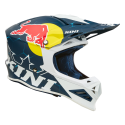 Мотокрос каска KINI RED BULL MXC1 1.0-BLUE/WHITE