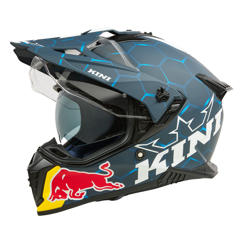 Каска KINI RED BULL ADV-X 2.0-BLUE/WHITE