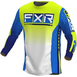 Тениска Podium Pro Mx22 Blue/Hi Vis