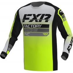 Тениска Clutch mx23 black grey hi vis