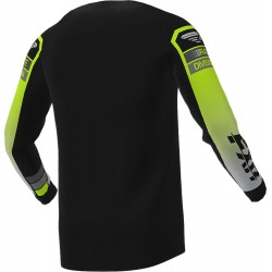 Тениска Clutch mx23 black grey hi vis