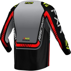 Тениска Clutch pro mx23 grey black hi vis