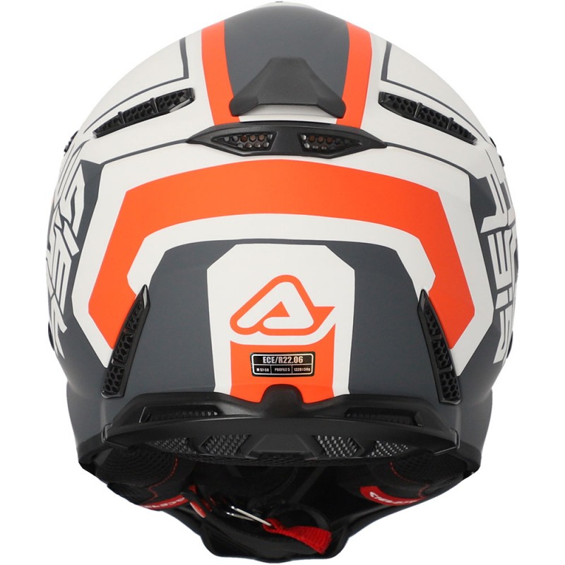 Каска Profile 5 White/orange