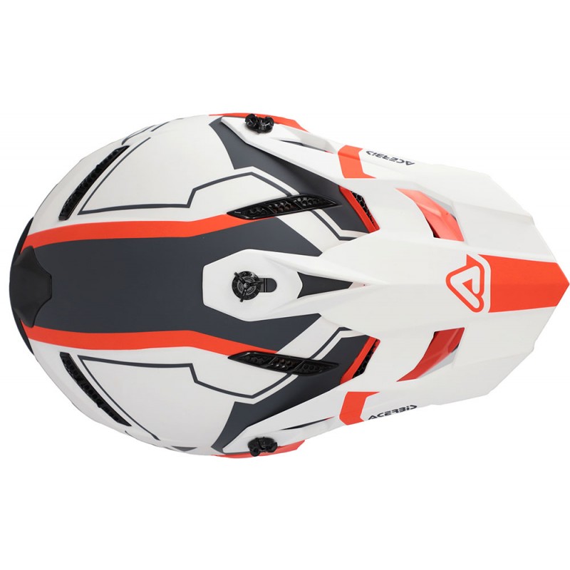 Каска Profile 5 White/orange