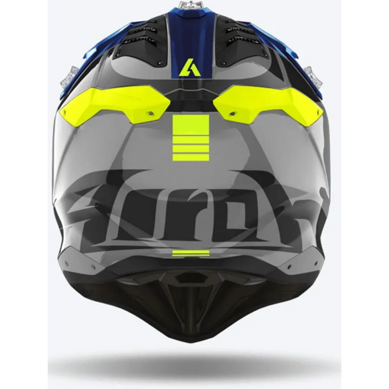 Каска Aviator 3 Push blue gloss