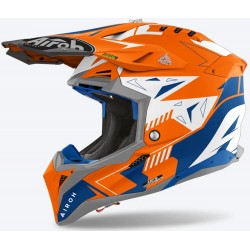 Каска Aviator 3 Spin orange fluo matt