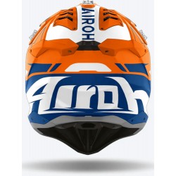 Каска Aviator 3 Spin orange fluo matt