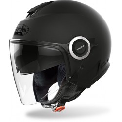Скутерска Каска Helios Black Matt