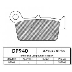 Накладки Dp940 Задни Yamaha, Suzuki, Kawasaki, Beta, Gas-Gas