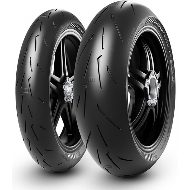 Предна Гума Diablo Rosso Iv Corsa 120/70 Zr 17 M/C Tl (58W) F DOT25