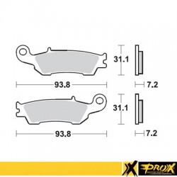 Накладки 37.105802 Предни Yamaha Yz/Yz-F 08-22, Wrf 17-22