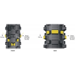 Задна гума starcross 6 medium soft 110/100-18 m/c 64m nhs r tt