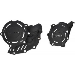 Комплект предпазни капаци за  капаци X-POWER ЗА KTM SX-F450 23-27; HUSQVARNA FC450 23-27; GAS GAS EC450F/500F 24-27 ЧЕРЕН