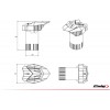 Краш тапи R19 KAWASAKI ZZR1400 12-20