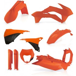 Пълен Кит Пластмаси Ktm Exc/Exc-F 14-15 Orange/Black