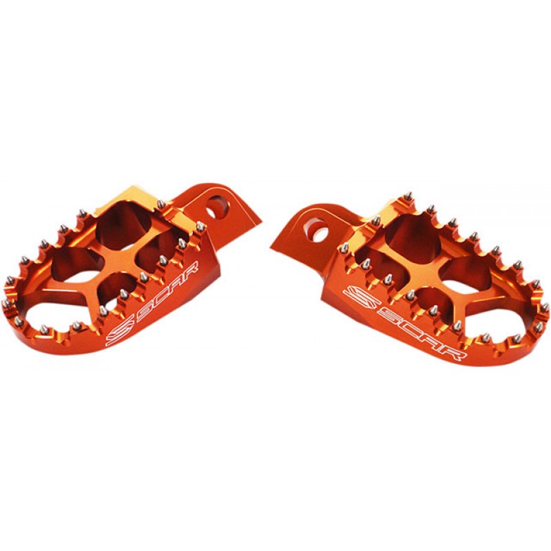 Стъпенки Evo KTM EXC/EXC-F 17-23, HUSQVARNA TE/FE 17-23, GAS-GAS 21-24 ORANGE