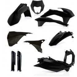 Пълен Кит Пластмаси Ktm Exc/Exc-F 14-15 Black