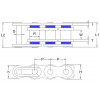 Мотоциклетна Верига 520Sp X-Ring Slim Racing