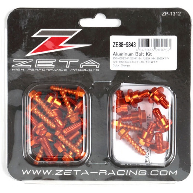 Комплект Болтове За Пластмаси Ktm Sx125 16-28, Sx-F 16-18, Exc/Exc-F 17-19