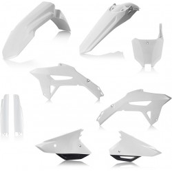 Пълен Кит Пластмаси Honda CRF450R 21-24, CRF250R 22-24 БЯЛ