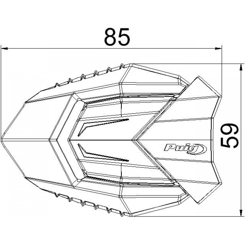 Краш Тапи R19 HONDA CBR500R 19-26