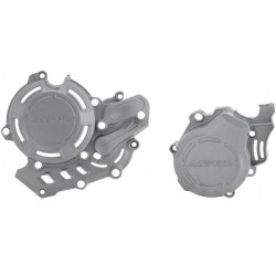 Комплект Предпазители За Капаци X-Power KTM 450SX-F 16-22, 450/500EXC-F 17-23; HUSQVARNA FC450 16-22, FE450/500 17-23 СИВ