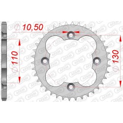Заден Стоманен Зъбак 38 ЗЪБА/ 520 HONDA TRX450R 04-14, TRX400 99-15, TRX300EX 93-08