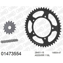 Kit Steel Suzuki DL 650 ABS 07-16 15/47/525XRR 118L