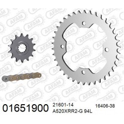 Кит верига и зъбаци Kawasaki ATV KFX450R 07-14 14/38/520XRR2-G 94L