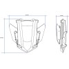 Електронна система за регулиране височината на слюдата YAMAHA MT-09 TRACER 18-20 BLACK
