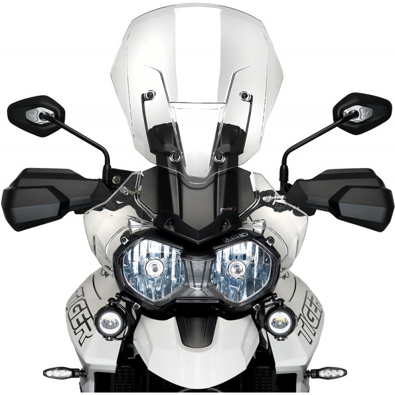 Електронна система за регулиране височината на слюдата Triumph Tiger 800