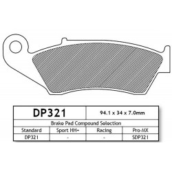 Накладки DP321 Kawasaki/Gas-Gas/Beta