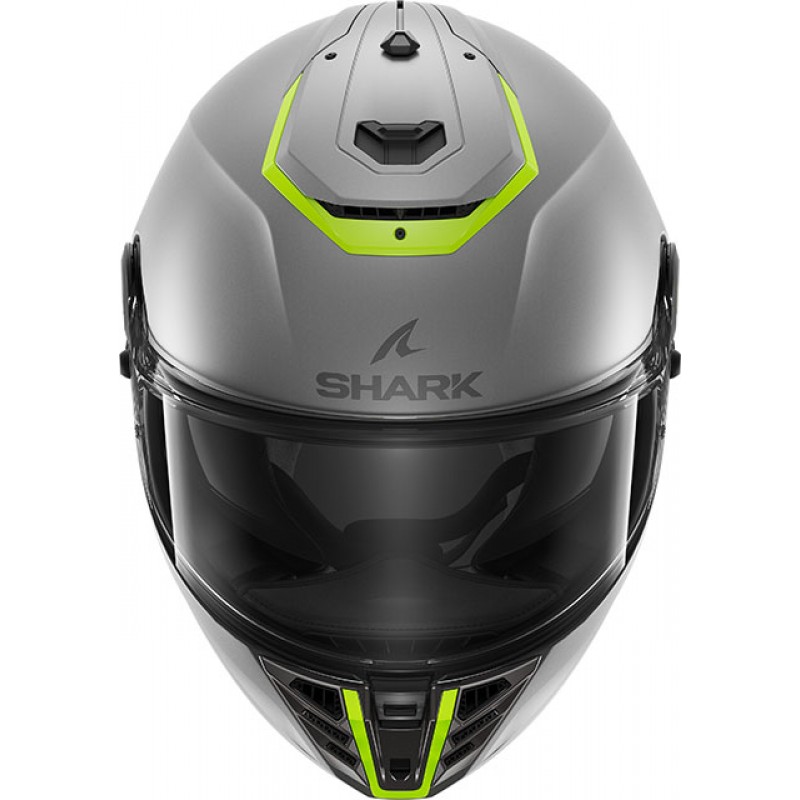 Каска Spartan RS Mat SP Silver Yellow