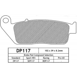 Накладки DP117 Bmw/Honda/Triumph