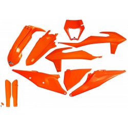 Комплект пластмаси UFO KTM EXC/EXC-F 20-23 Оранжев FLUO