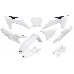 Комплект пластмаси UFO KTM SX/SX-F 23-24 БЯЛ