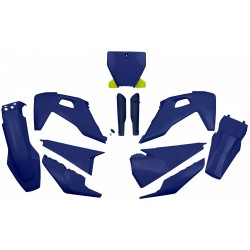 Комплект пластмаси UFO Husqvarna TC/FC 19-22 Син 087