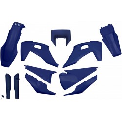 Комплект пластмаси UFO Husqvarna TX 20-22, TE/FE 20-23 Син 087