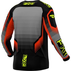 Тениска Clutch Pro MX 24 Grey Nuke Hi Vis